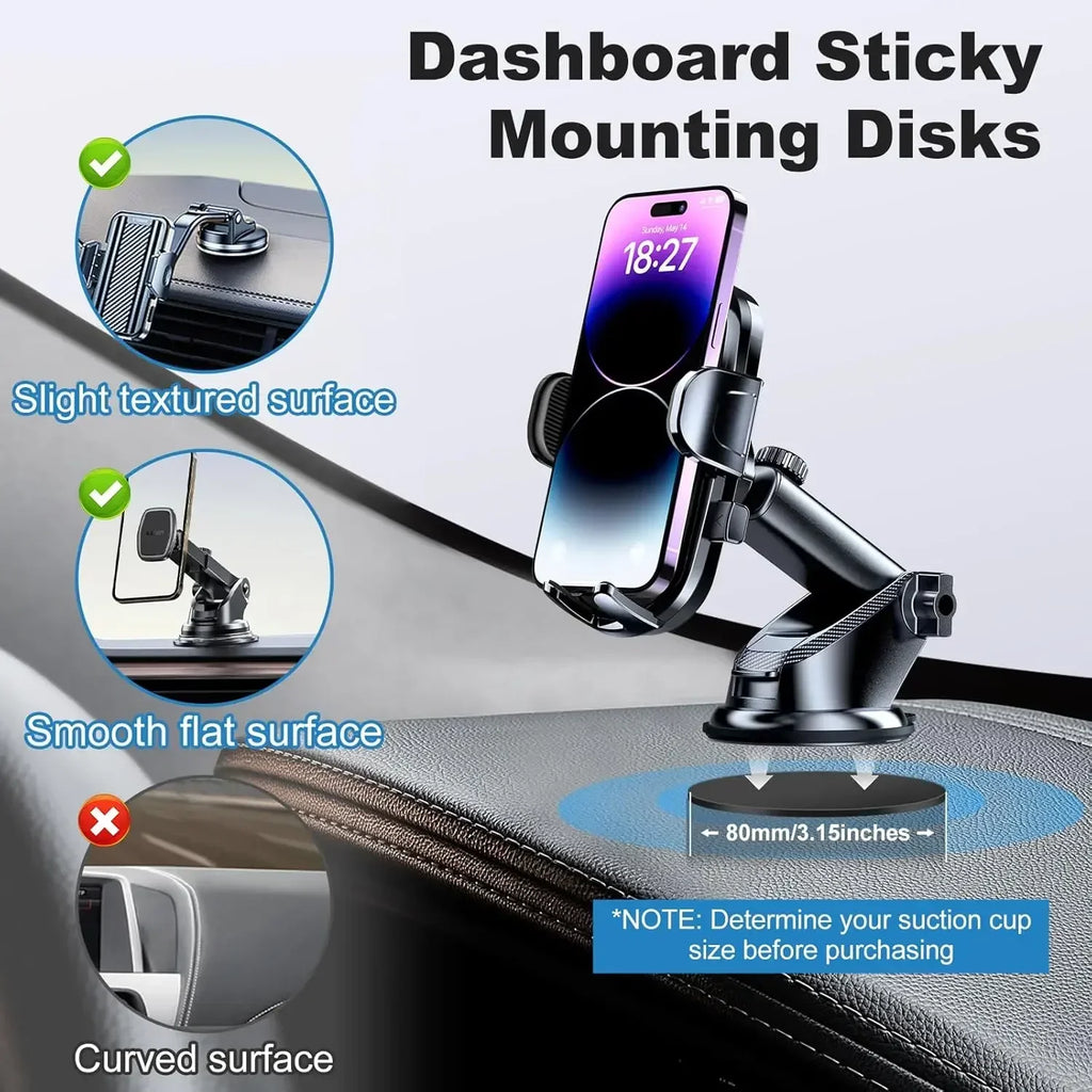 Kovlena Sticky Phone Holder for Dashboard